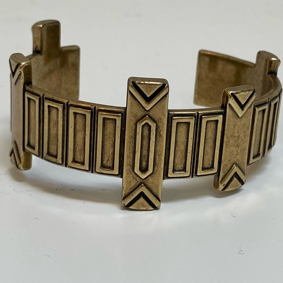 House of Harlow Tribal Gold Bangle - Picture 2 of 4